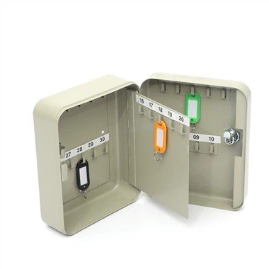 Lyklabox úr stáli fyrir 30 lykla